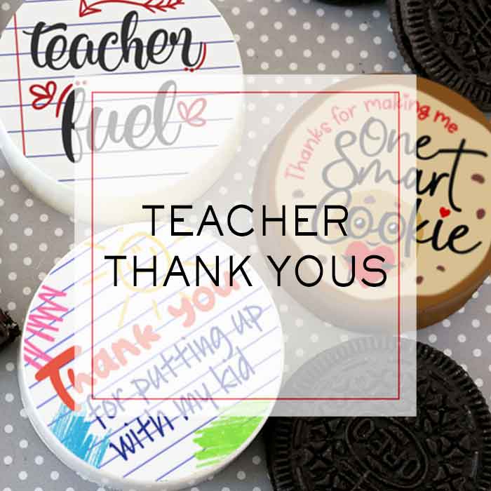 Teacher Thank Yous