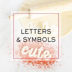 Letter and Symbol Cutters