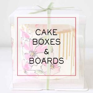 Cake Boxes & Boards