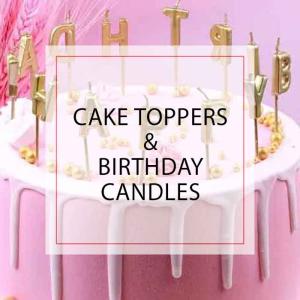Cake Toppers and Candles