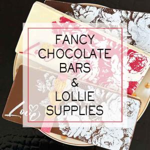 Fancy Chocolate Bars & Lollie Supplies