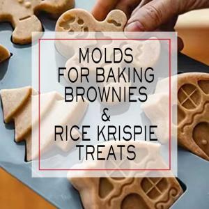 Baking Molds For Brownies & Rice Krispie Treats