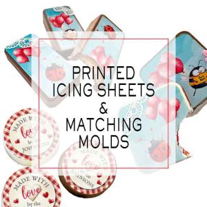 Printed Icing Sheets & Matching Molds