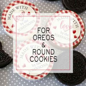 For Oreos & Round Cookies