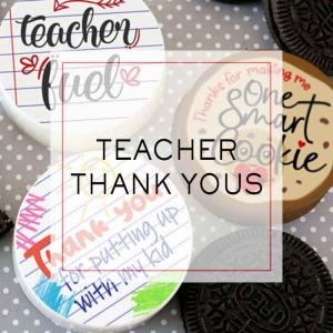 Teacher Thank Yous