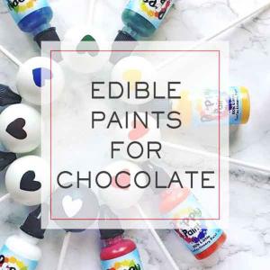 Edible Paints for Chocolate