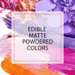 Edible Matte Powdered Colors