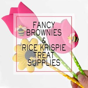 Fancy Brownies & Rice Krispie Treat Supplies