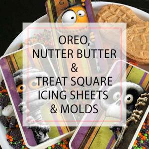 Oreo, Nutter Butter & Treat Square Icing Sheets & Molds