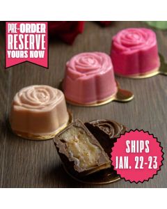 Rose Truffle 3 Part Chocolate Mold
