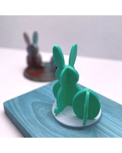 Chocolate Mold Stand Up Rabbit and Egg 