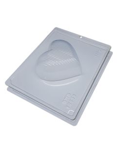 Heart Striped 3 Part Chocolate Mold