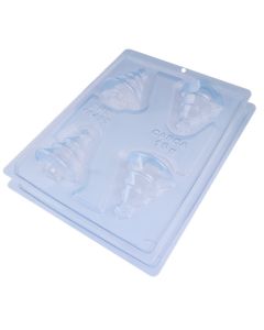 Christmas Tree Large Bon Bon 3 Part Chocolate Mold