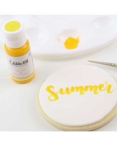 Edible Arts Matte Yellow Paint-15ml