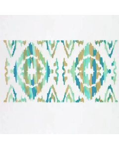 Avalon Ikat Pattern Mesh Stencil