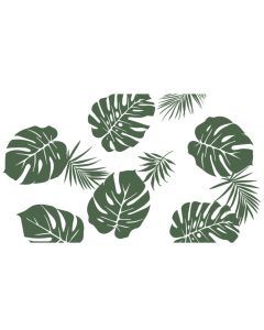 Avalon Tropical Leaves Double Barrel Mesh Stencil