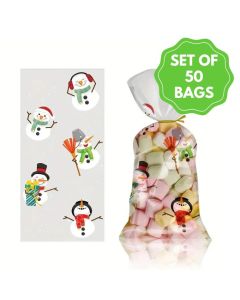 Treat Bags Snowmen