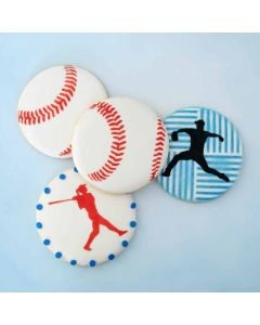 Baseball Mesh Stencil Set