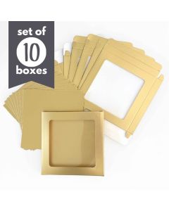 Big Cookie Boxes Gold