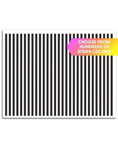 Customizable Icing Sheet 1, 2, or 3 Color Stripe