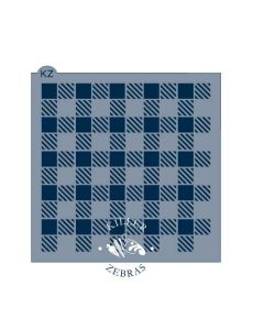 Buffalo Plaid Stencil by Killer Zebras