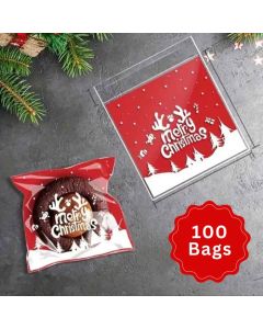 Self Seal Cookie Bags Antlers