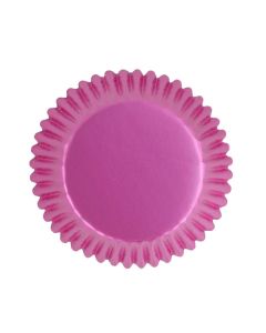 Cupcake Liners Foil Pink