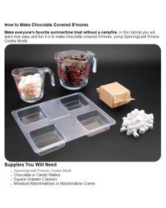 Chocolate Covered S'Mores Mold Standard