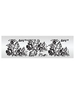 Chantilly Lace Leaf Shortened Stencil