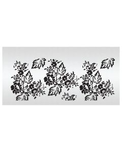 Chantilly Lace Leaf Stencil