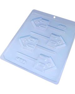 Chocolate Mold House Lollipop