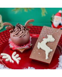 Chocolate Mold Reindeer Ornaments