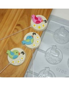 Chocolate Mold Singing Bird Lollipop