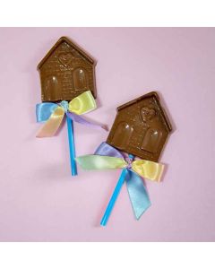 Chocolate Mold House Lollipop