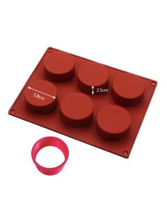 Silicone Chocolate Covered Cookie Treat Set