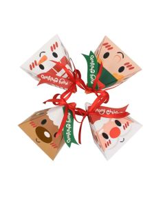 Christmas Faces Treat Boxes