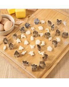 Christmas Micro-Cookie Cutter Set