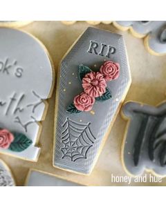 Cookie Embosser Set RIP Coffin