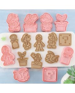 Mario Cookie Cutter and Embosser Set