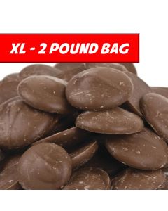 Merckens Milk Chocolate Coating 2 Pound Bag