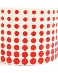 Comic Book Polka Dot Stencil Shortened