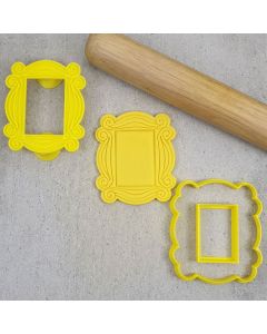 Cookie Embosser Set Friends Door Frame