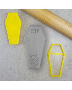 Cookie Embosser Set RIP Coffin