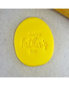 Cookie Embosser Happy Father's Day