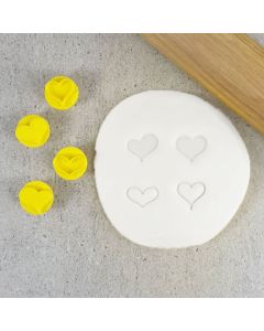 Cookie Embosser Set Hearts