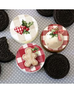 Icing Sheets Country Christmas Cookie/Cupcake