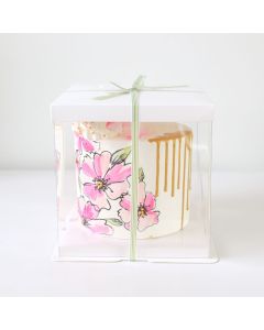 Crystal Clear Cake Box 8-1/2 Inch