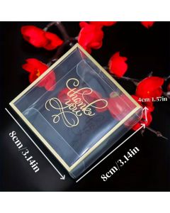 Thank You Cookie Boxes - Set of 10 