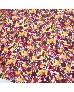 Chocolate Transfer Sheet Autumn Leaves