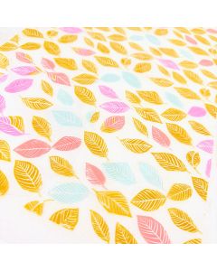 Chocolate Transfer Boho Leaves